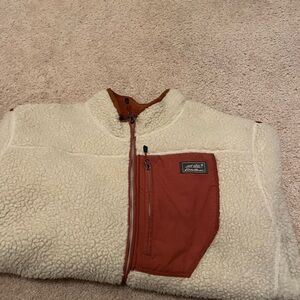 Eddie bauer Sherpa zip up jacket